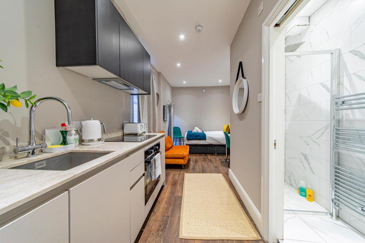 Morden Stuido Flat I Mins Away From Brighton Beach 1Ep Appartamento Esterno foto